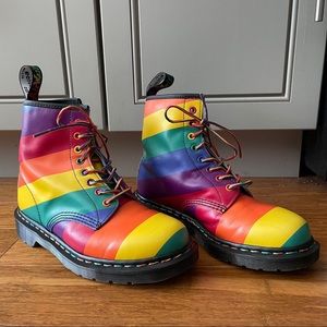 Dr. Martens Limited Edition Rainbow Pride Boots